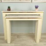 طقم مدخل لون سكري  مقلم بسعر العرض عده اللوان