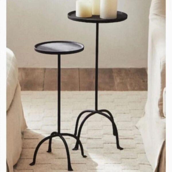 طاولة خدمة مزدوجة بتصميم عصري وأنيق