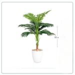 شجر صناعي سطل ابيض صغير 120 سم