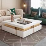 طاوله اساسيه مصممه بشكل عصري وحديث