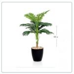 شجر صناعي سطل اسود صغير 120 سم