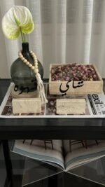 ⁦رخام ترافنتينيو شاي وقهوة⁩ - الصورة ⁦2⁩