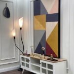 طاوله تلفزيون خشب ام دي اف