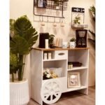 كوفي كورنر ركن قهوه مربع شكل عجله