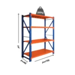 رفوف تخزين 300كجم 200×150×60سم