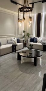 طقم طاولات خشب السنديان