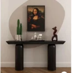 مدخل كونسول خشب طبيعي