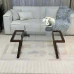 ⁦طاولة ضيافة خشب سنديان⁩ - الصورة ⁦2⁩