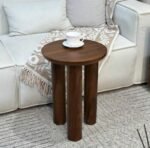 طاولة خدمة قشرة جوز الهند مفردة