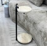 طاولة خدمة سطح رخام