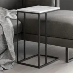 طاولة خدمة شبيه الرخام