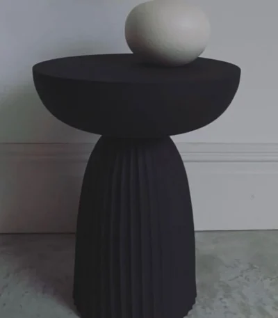 طاوله خدمه خشب طبيعي