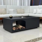 ⁦منقل بكس ديكور صاج اسود⁩ - الصورة ⁦3⁩