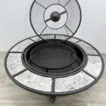 منقل دائري بعجلات