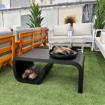 منقل ديكور صاج اسود