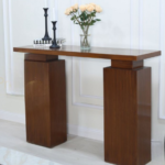 طاولة مدخل خشب سنديان