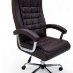 كرسي مكتب جلد دوار