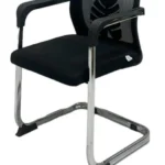 كرسي مكتب ثابت شبك لون أسود