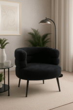 كرسي بوكليه لون اسود